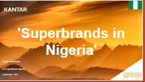 Nigeria Kantar Research 2021